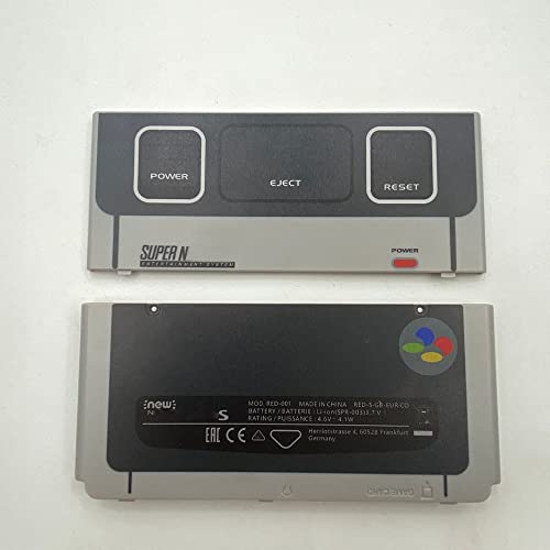 Image of 2015 New 3DS Faceplate & Back Cover (Grey)