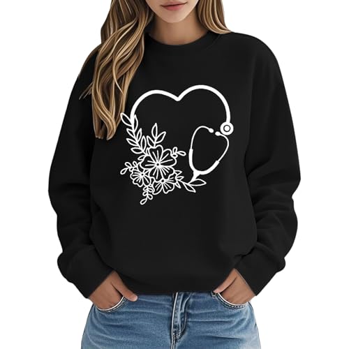 Sweat-shirt graphique moderne idéal pour les sorties automne-hiver en extérieur