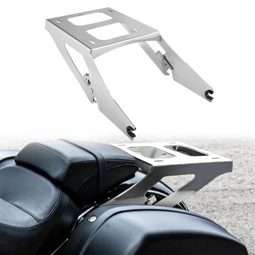Porte-bagages moto double niveau pour optimiser le chargement du Softail FLSB