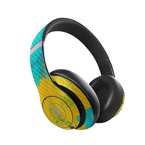 Image of MightySkins Carbon Fiber Skin Compatible with Beats Studio Pro - Acrylic Blue | Protective, Durable Textured Carbon Fiber Finish | Easy to Apply