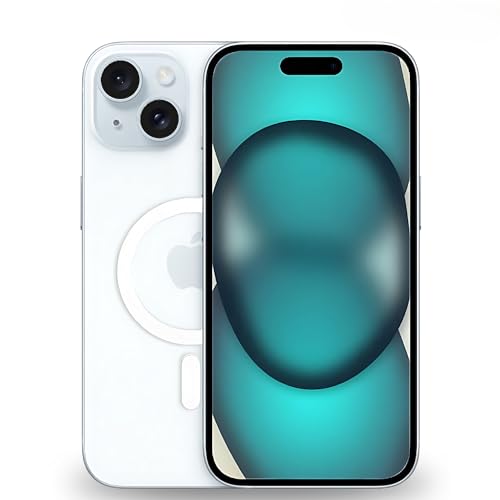 Staple Essential iphone 15 plus case clear magsafe | Military grade protection | Not yellowing | Shockproof transparent thin/slim cover | Protective anti-scratch cover for women & men (Clear Magsafe)
