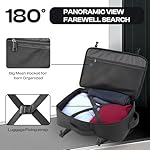 Carry on Backpack, Extra Large 40L-50L Travel Backpack TSA Approved, Expandable Laptop Bagpack, Water Resistant Bag Compatible with 17.3 inch Laptops, Black - Image 5