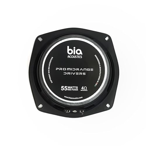 Image of BIA ; ACOUSTICS 5.25 Inch Midrange Woofer for Bookshelf & Tower Speakers (8 ohms)