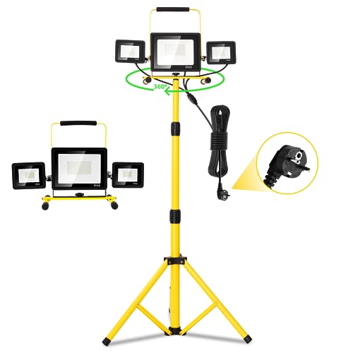 Led LED Fluter Flutlicht Floodlight Mit Bewegungsmelder/Stecker Strahler Außen Strahler Mit Bewegungsmelder