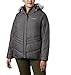 Columbia Women's Size Peak to Park Insulated Jacket, City Grey, 2X Plus