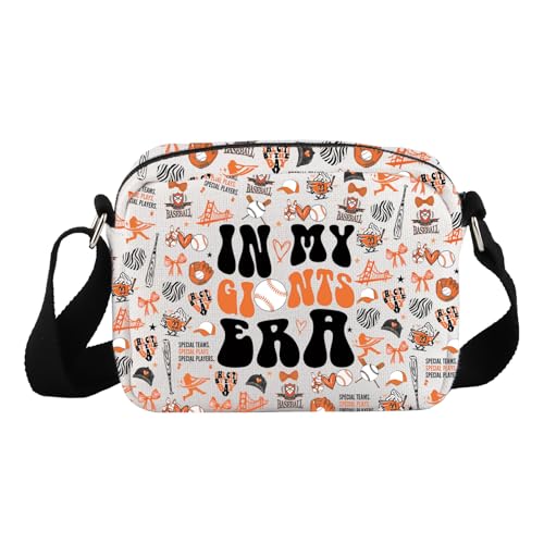 Image of Lywjyb Birdgot Baseballs Crossbody Bag Baseball Game Day Gift Baseballs Fan Gift Baseball Lover Merch