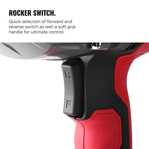 GETUPOWER 120 Volt Electric Impact Wrench 1/2 inch, 350 Ft.lbs Max Torque, Portable Corded Impact Wrench with Sockets and Carry Case
