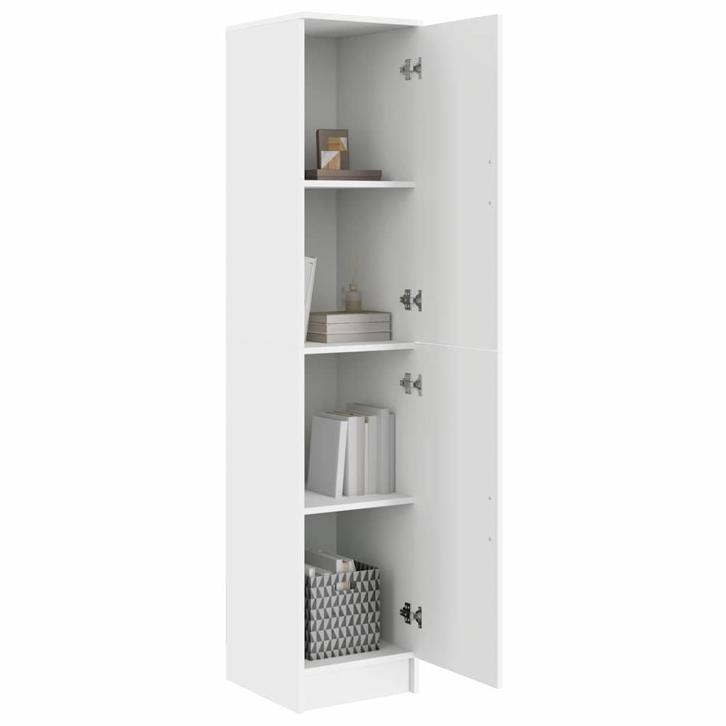 vidaXL Büfett-Schrank Weiß – Holzwerkstoff