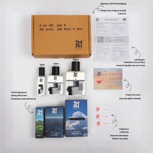 Image of TMPerfumehouse Clav kn be EDP for Men & Women | Fresh, Aromatic & Long Lasting Perfume Spray | Aromatic, Green & Woody Fragrance | Luxury Gift for Him & Her | TMPH | 50ml