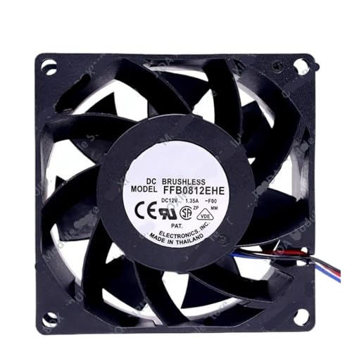 Ventilateur de refroidissement FFB0812EHE-F00 DC12V à fort flux d'air axial