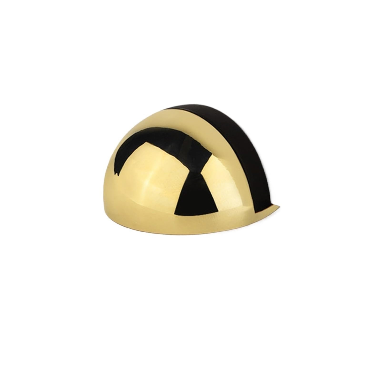 Xctdsvah Gold Door Stop Hidden Door Holder Non Punching Sticker Floor Mounted Nail-Free Stop Hardware(Gold)
