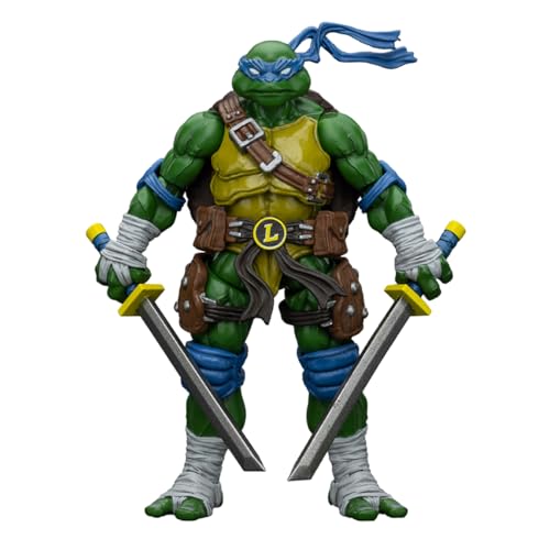 HiPlay JOYTOY Figura Coleccionable: Leonardo, Figura de acción a Escala 1:18 JT6892