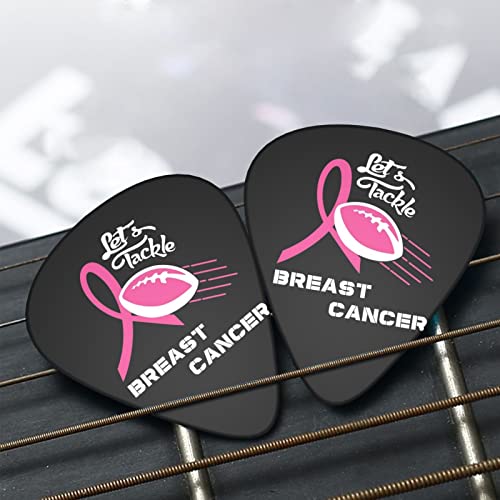 Lets Tackle Breast Cancer Lot de 12 médiators fins et épais pour guitares acoustiques électriques et basses - Les Beatles, Paul McCartney, John Lennon, RIngo Starr, George Harrison Lets Tackle Breast Cancer Lot de 12 médiators fins et épais pour guitares acoustiques électriques et basses – Image 8