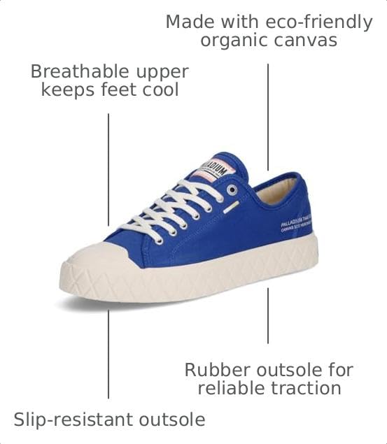 Image of Palladium Unisex Palla ACE Organic Canvas Sneaker