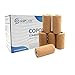 GSPCARE Selbsthaftende Bandage 10cm x 4,5m, 6 Rollen Elastisch Kohäsiver Verband Tierverband Selbstklebend, Haftbandage für Schwellungen der Knöchelverstauchungen am Handgelenk