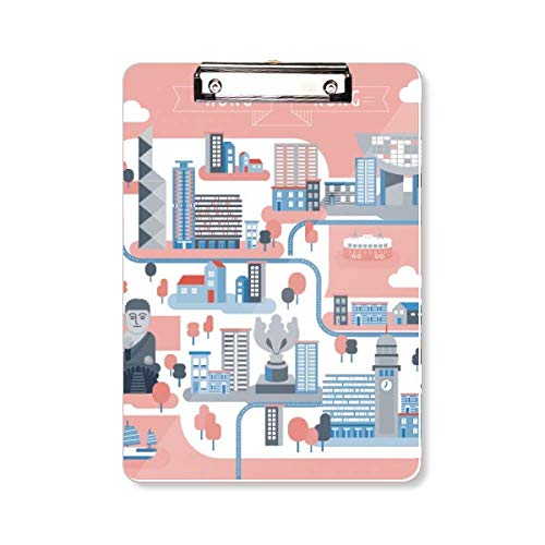 Porte-bloc dossier A4 Hong Kong pour organiser vos notes de bureau