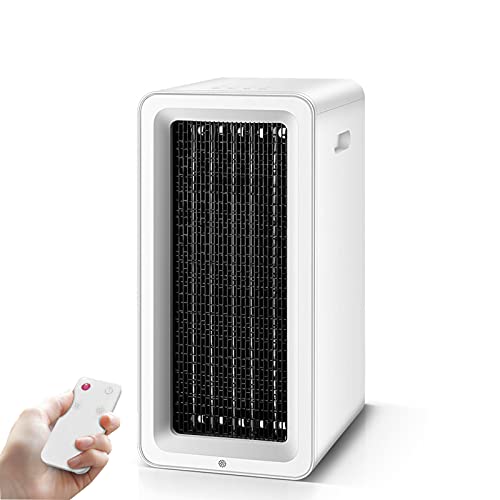 Space Heater Graphene Mobile Heater with Remote Control 3 Heating Settings 15Hr Timing Intelligent Constant Temperature and Energy Saving 2500W