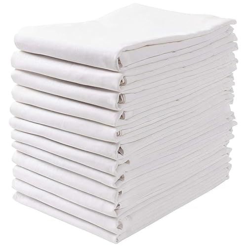 Wealuxe Flour Sack Dish Towels for Kitchen, 12...