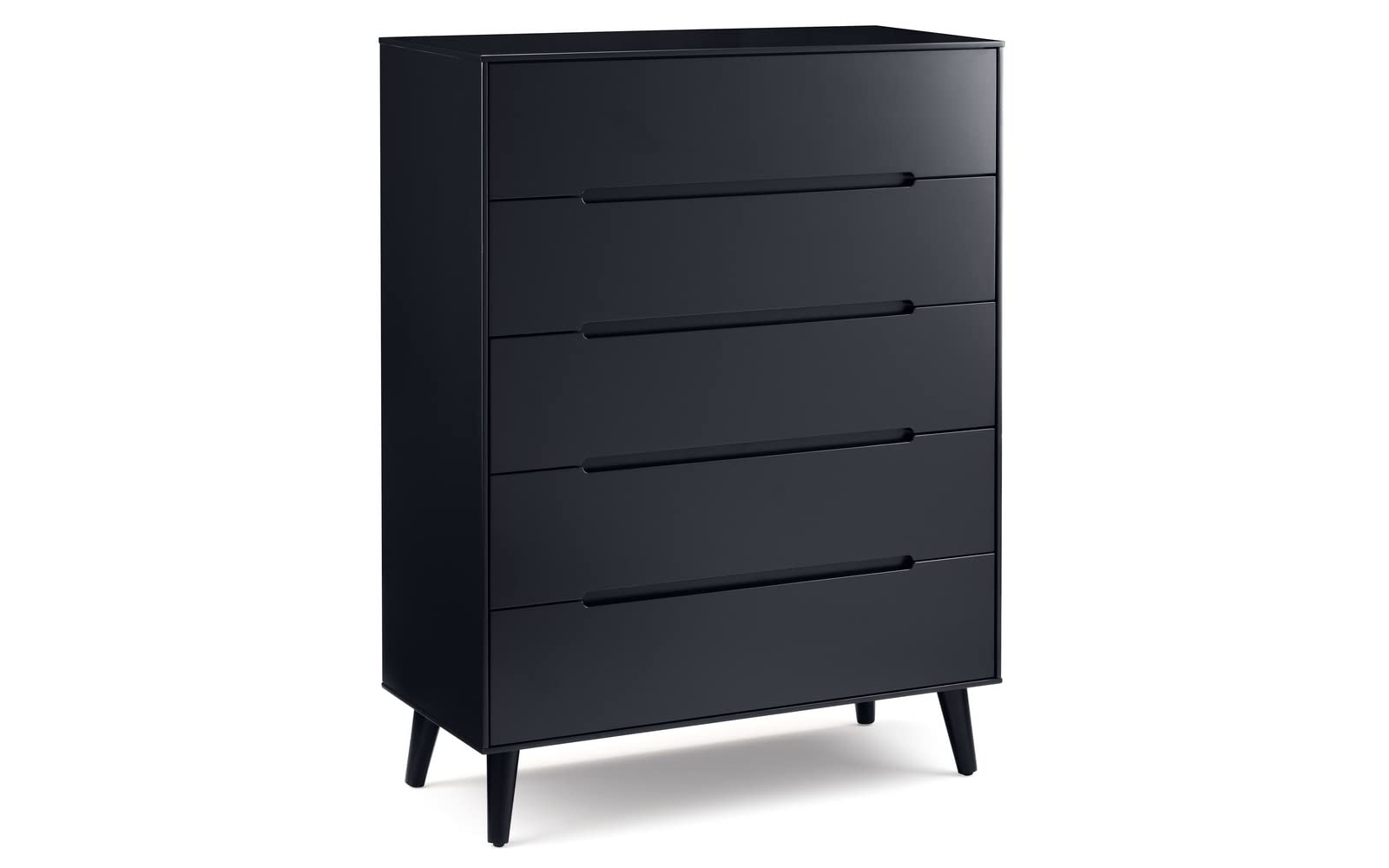 Julian Bowen Alicia 5 Drawer Chest - Anthracite Chests