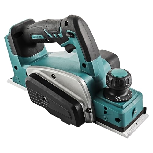SUNNYNEST 1PC Electric Planer 18V Wood Planer 82mm with Dust Port