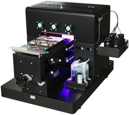 A4 UV Printer Flatbed Sticker Label Machine With Software For Phone ...