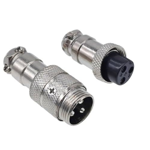 Conector GX16 hembra para solucionar fallos de conexión en chasis M16 de 7 pines, 100 uds 6
