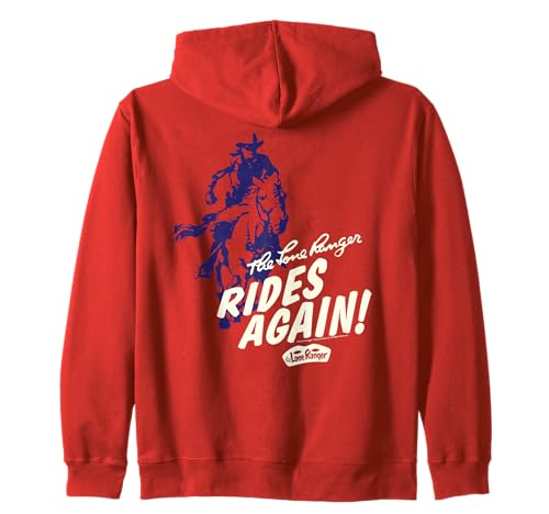 Photo de The Lone Ranger Rides Again Silhouette Sweat à Capuche