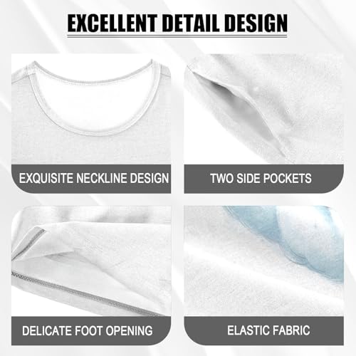 Koala Cloud Pajama Set Short Sleeve PJS 2 Piece Summer Pajamas Shorts Sets Cotton 5Y4