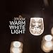 Enbrighten Classic Warm White String Lights, 48ft Black Cord, 24 Shatterproof Acrylic Bulbs, Weatherproof, Outdoor String Lights, 31664