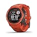 Garmin Instinct Solar, Rugged Outdoor Smartwatch with Solar Charging Capabilities, Built-in Sports Apps and Health Monitoring, Flame Red