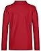 Nautica Boys Long Sleeve School Uniform Polo Shirt, Red, 14-16 US