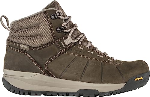 Oboz Men's Andesite Mid Insulated B-Dry Waterproof Hiking Boot, Pebble Brown, 10.5 by Oboz - Image 2