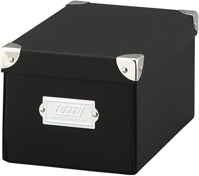 TOFFY NTMX-004RB Magic Box S NTMX-004 Rich Black Storage, Easy Assembly, Retro Color, Stylish, Cute