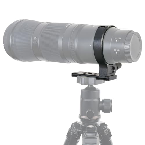 Anillo de trípode para lente Z 180-600mm con zapata rápida de aluminio 2