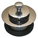 LASCO 03-4807 Bathtub Strainer Assembly with Lift and Lock Stopper/Strainer with 1 1/2-Inch Coarse Thread, Chrome Plated Finish