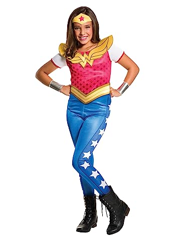 Disfraz Wonder Woman para niñas talla M miniatura 1