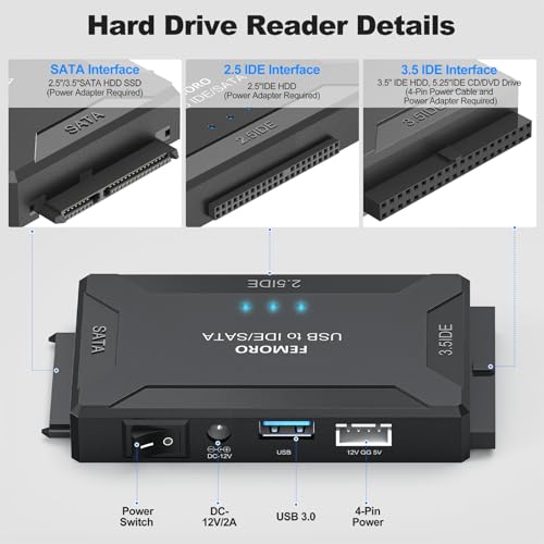FEMORO SATA IDE to USB Reader