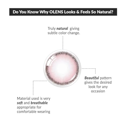 Image of OLENS Daily Pack 1Pair (0.00 Plano) - Coloured Contact Lens (Daily Disposable, 0.00)
