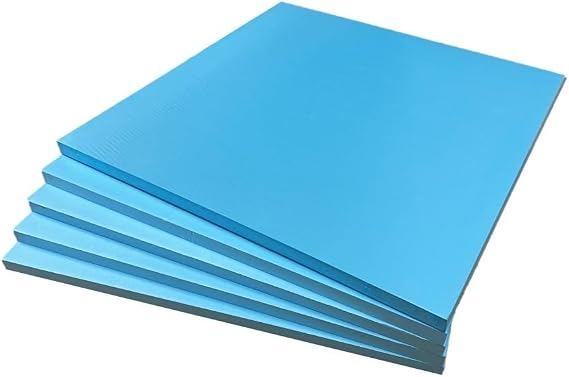 Insulation Board Xps Foam Underfloor Heating Thermal Acoustic Soundproofing Underlay fire Resistant Panels 10mm Thick 600x600 mm .32m2 per Board Packs 10-20 (10)