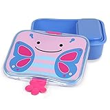 Incluye recipiente con tapa Skip Hop Zoo Butterfly - Fiambrera y recipiente interior con tapa