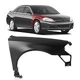 CarPartsDepot 4D Right (Passenger) Side Front Steel Fender Assembly GM1241326 89023524