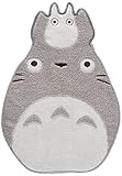 丸眞 ミニタオル ジブリ となりのトトロ トトロ型 グレー 約20×28cm ダイカット 綿100% 0590211600