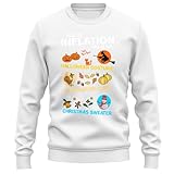 Photo Gallery printbar my spooky thanksgiving sweatshirt - gobble up the laughs! unisex, 80% cotone, perfetta per gli amanti della turchia e confusione dei costumi!, bianco, xxl Photo Gallery printbar my spooky thanksgiving sweatshirt - gobble up the laughs! unisex, 80% cotone, perfetta per gli amanti della turchia e confusione dei costumi!, bianco, xxl