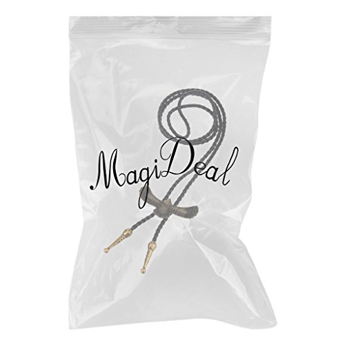 F Fityle Homens Adultos Estilo Antigo Liga De Metal Pingente De águia Bolo Gravata Colar Gravata - B