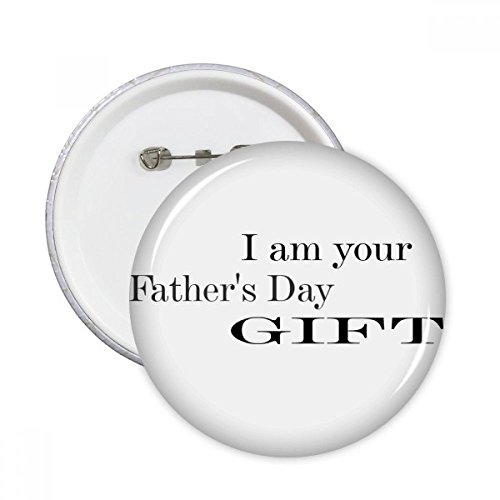 Badge papa haut de gamme décoration ronde pour vêtement élégant S