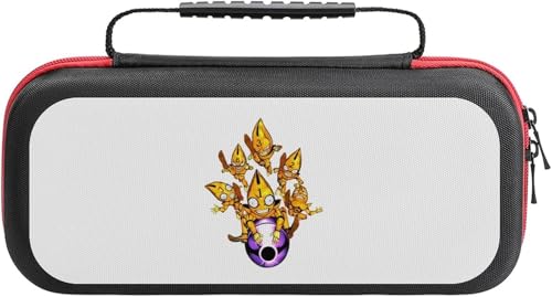 ジョジョの奇妙な冒険 switchケース スイッチ保護カバー 収納バッグ Switch対応ハードケーススイッチ 防塵 防汚 防水 耐衝撃 20枚収納ジョイコン全面保護 着脱簡単