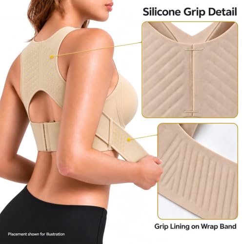 Posture Corrector Bra for Women Front Closure Cross Back Support Bra - image 6