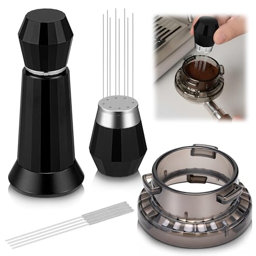 Feekoon 54mm Dosing Funnel Compatible with Breville Barista and Bambino Machine, WDT Espresso...
