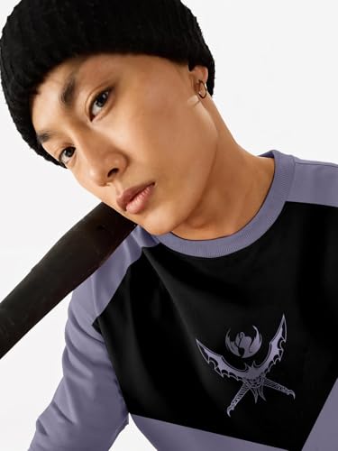 Image of Jin Woo X Shadow Monarch Solo Leveling Printed Anime Oversized T-Shirt - Multi Color