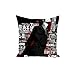 Housse de Coussin Taie Death Note 3 Dessin Animé Manga Japonnais (40x40 cm)